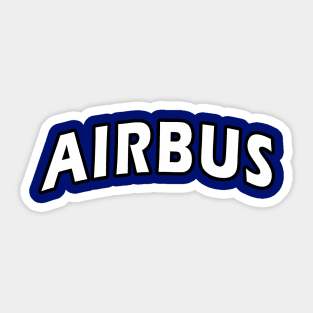 Airbus Company Sticker